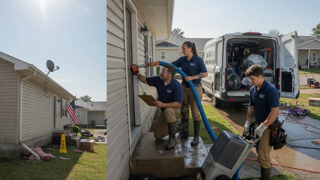 Ceiling Water Damage Restoration in Charleroi, PA near me